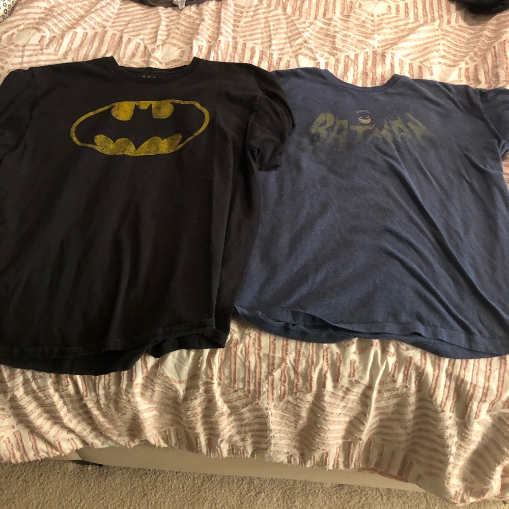 Pair of Batman Tshirts